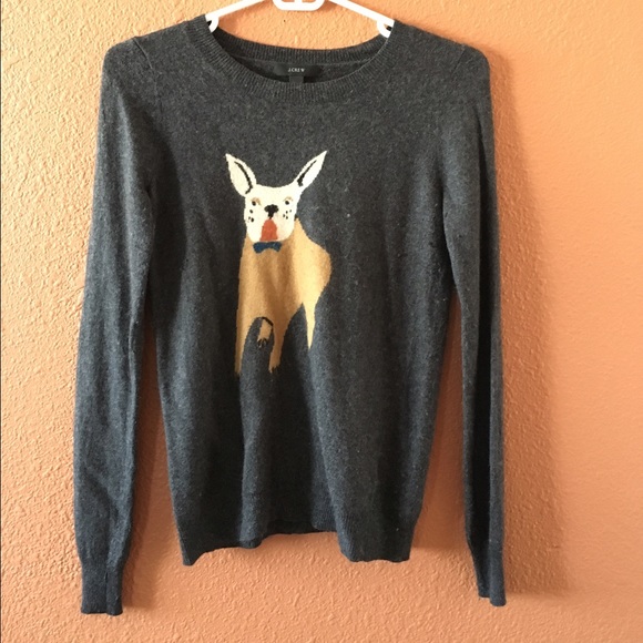 J.Crew French Bulldog Sweater - Picture 2 of 4